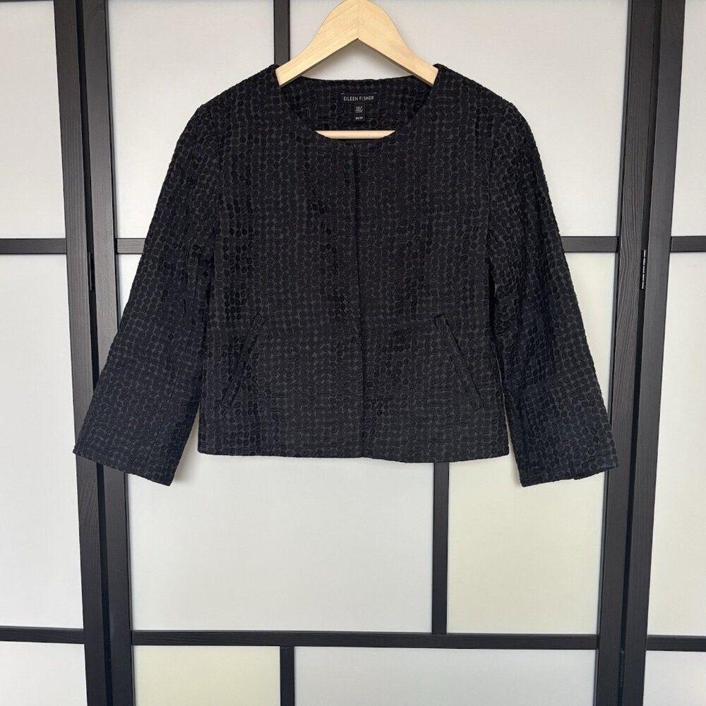 Eileen Fisher Women Organic Cotton Cardigan XS Office Event Sustainable Ethical